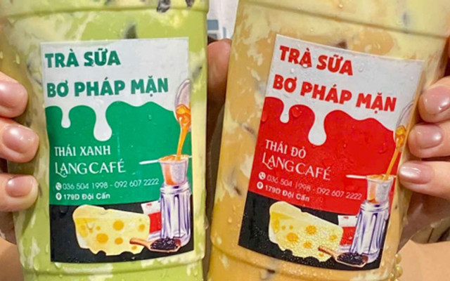 LẠNG CAFÉ - Trà Sữa Cốm, Trà Sữa Bơ Pháp Mặn & Cà Phê Muối