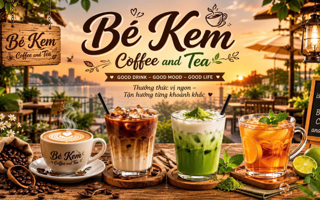 Cafe, Nước Mía & Sinh Tố - Quán Bé Kem - 7 Lê Tấn Bê