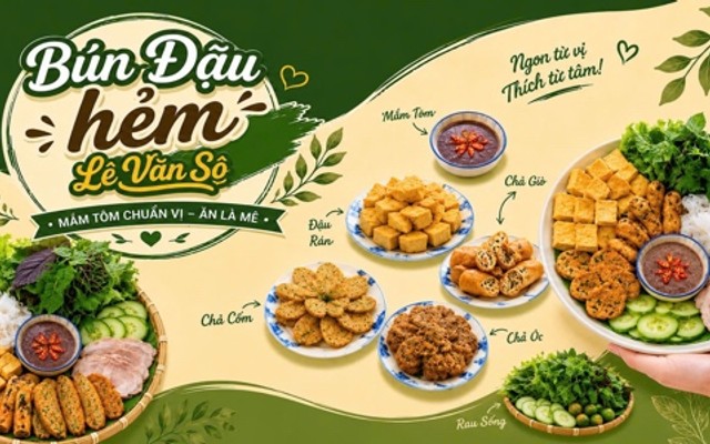 Bún Đậu Hẻm - Lê Văn Sô
