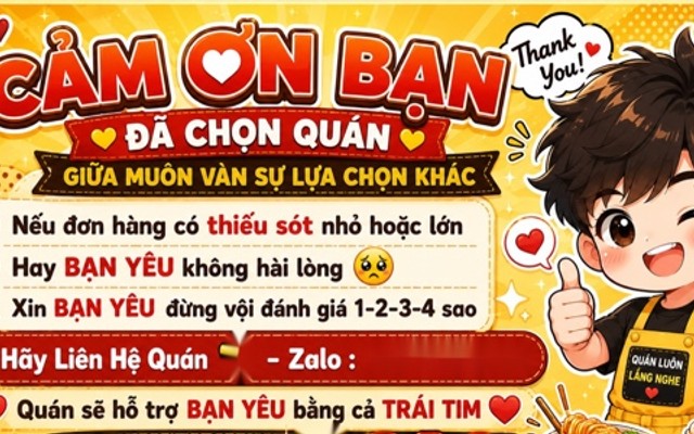 A Ngộ Quán - Mì Trộn & Mì Cay Cấp Độ