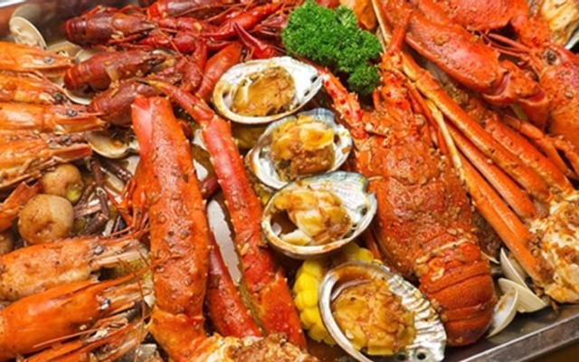 Hải Sản Cajun - Tôm, Mực & Bạch Tuộc Nướng