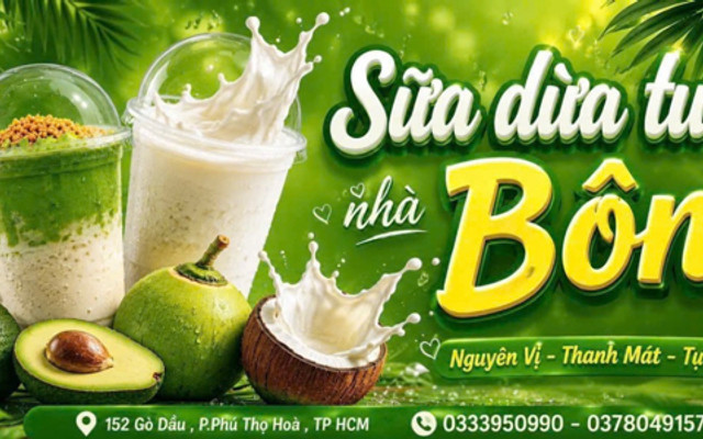 Bơ Già Dừa Non - Tân Phú
