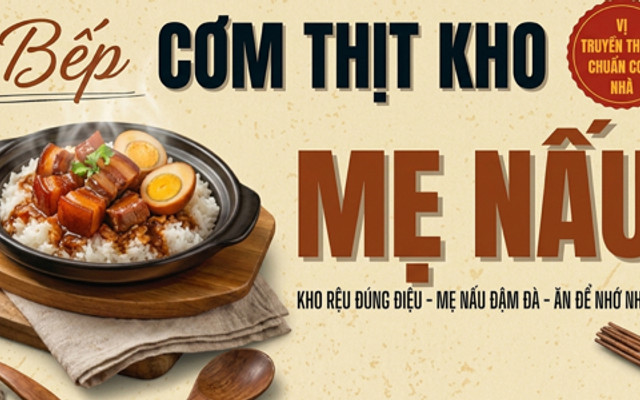 Bếp Cơm Thịt Kho Mẹ Nấu