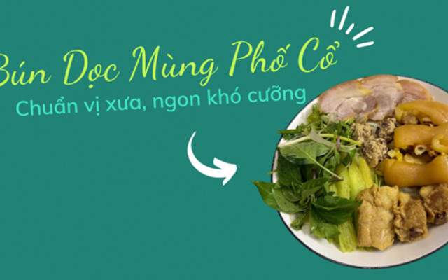 Bún Dọc Mùng Phố Cổ - Nguyễn Sơn