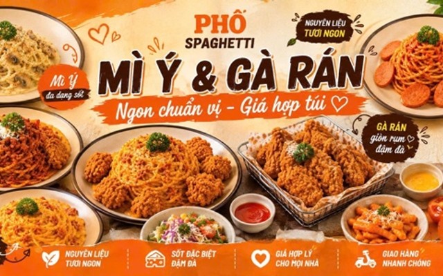Phố Spaghetti - Mì Ý & Gà Rán - Phan Huy Ích