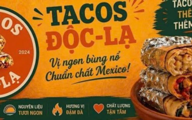 Tiệm Bánh Tacos Độc Lạ - Gò Vấp