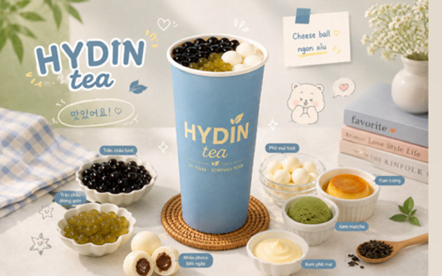 HYDIN TEA - GU ĐẬM TOPPING TƯƠI