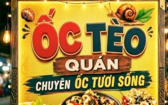Ốc Tèo Quán - Hải Sản - 55 Cửu Long