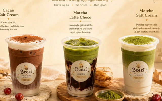 Beezi Matcha - Cookie Và Dâu - Phố Trạm