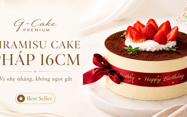 Tiramisu & Bánh Kem G-Cake