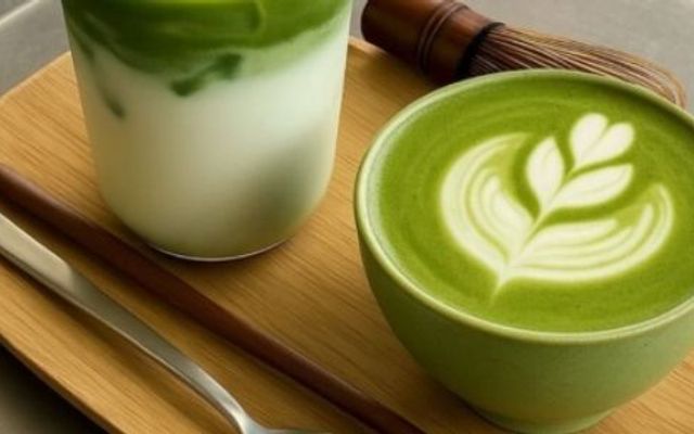 Cafe & Matcha Latte - Sông Xanh 24h