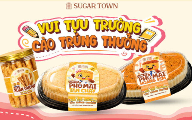 Sugar Town - Bánh Ngọt & Trà - Khánh Hội