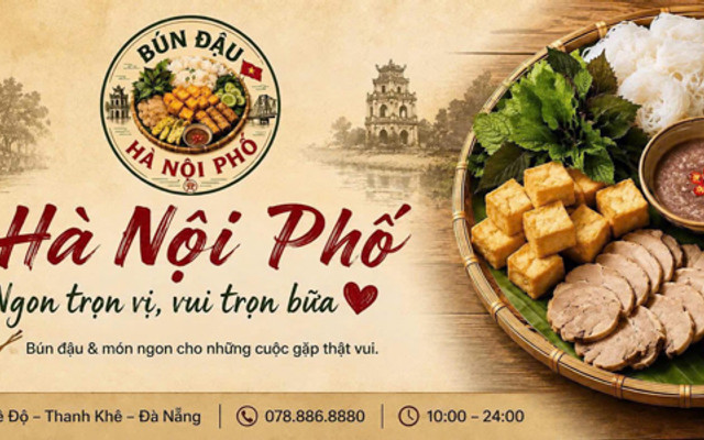 BÚN ĐẬU HÀ NỘI PHỐ - 55 LÊ ĐỘ