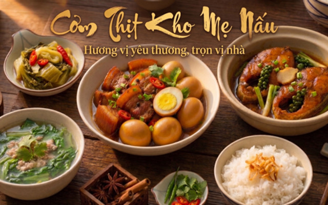 Bếp Cơm Thịt Kho Mẹ Nấu