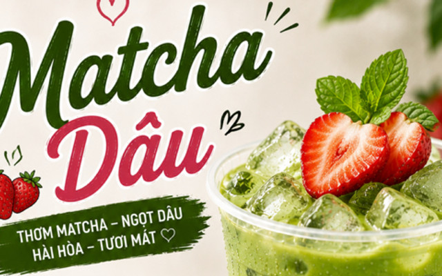 Matcha Latte, Cà Phê, Cacao -Tiệm Của Nga - 96 Lý Phục Man