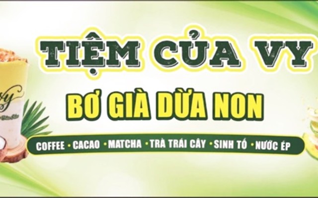 Tiệm Của Vy - Bơ Già Dừa Non