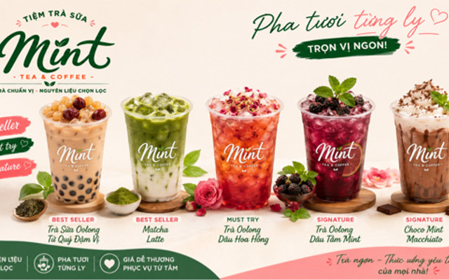 Trà Sữa Mint Tea & Coffee - Lê Khôi