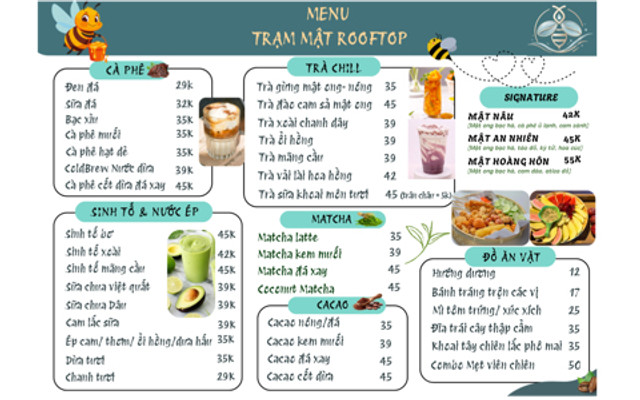 Trạm Mật Rooftop - Coffee & Tea