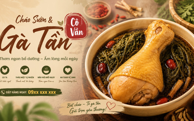 Cháo Sườn & Gà Tần - Cô Vân - Dương Quảng Hàm