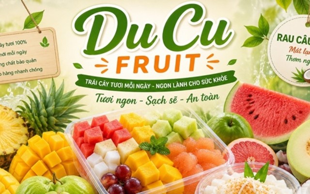 Trái Cây Cắt Sẵn & Rau Câu Dừa - DuCu Fruit - Điện Biên Phủ
