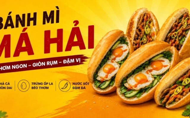 Má Hải - Bánh Mì & Trà Sữa, Latte - Phan Văn Trị