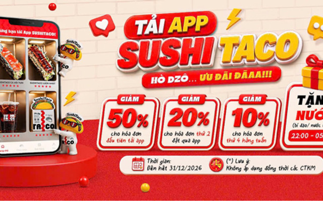 Sushi Taco - Đồng Đen