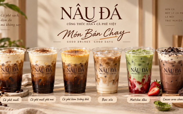 Nâu Đá - Cà Phê Muối Và Trà Các Loại - Phổ Quang