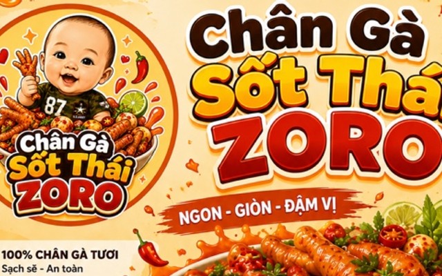 Chân Gà Sốt Thái Zoro