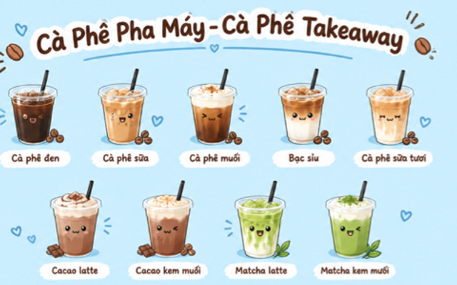 Bée Ùuu Coffee - Cà Phê Pha Máy