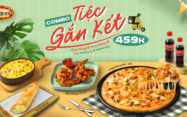 Al Fresco's - Pizza, Mỳ Ý, Sườn, Steak Bò Bít Tết - Aeon Mall Hải Phòng