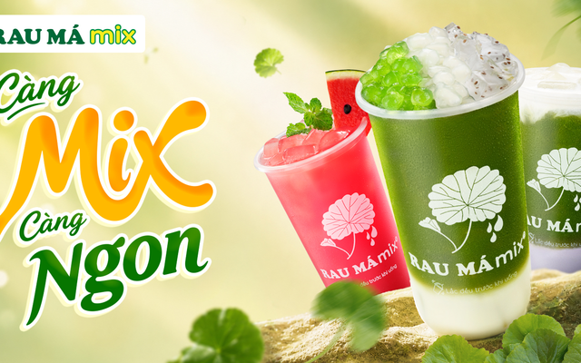 Rau Má Mix - Nước Ép & Trà Trái Cây - 15D Nguyễn Thị Minh Khai