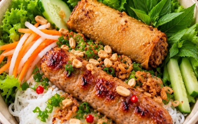 Hồng Heo Food - Bún Nem Nướng & Bún Nước Tương Thịt Luộc