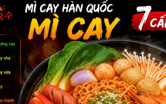Mì Cay Hàn Quốc - Mì Cay 7 Cấp Độ