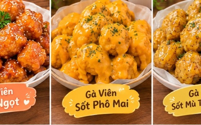 1600 - Gà Rán Hàn Quốc, Cá Viên Chiên & Mì Trộn
