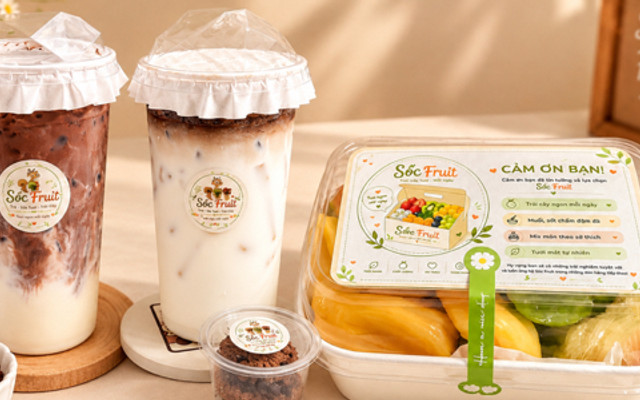 Sóc Fruit - Trái Cây Cắt Sẵn & Sữa Tươi Mix Vị