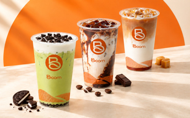 Boom - Cà Phê & Trà Sữa - Sữa Tươi Trân Châu Đường Đen - Ngô Tất Tố
