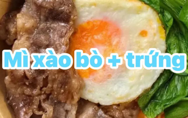 A Tùng - Mì Xào Bò & Nui Xào Bò