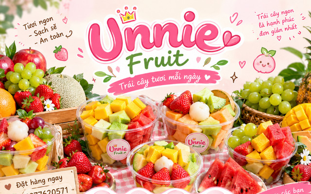 UNNIE FRUIT - Trái Cây Gọt Sẵn, Đồ Ăn Vặt & Nước Uống - 26 Đường Số 6A