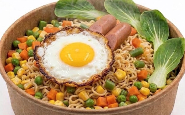 Tô Mì Ú - Mì Trộn & Bắp Xào Tóp Mỡ