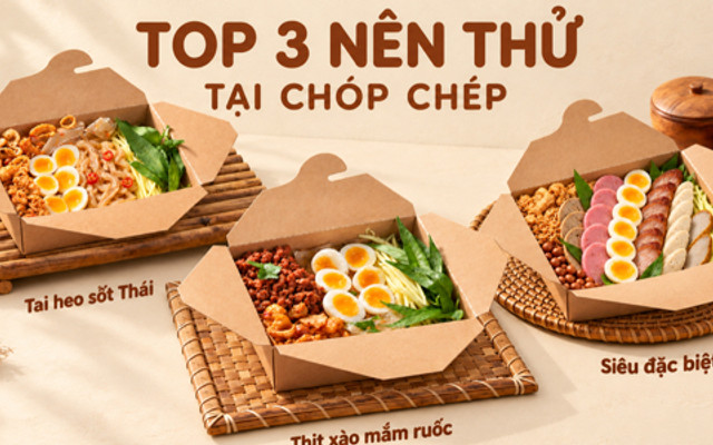 Chóp Chép - Bánh Tráng Trộn & Tóp Mỡ Trứng Lòng Đào - Đường Số 1