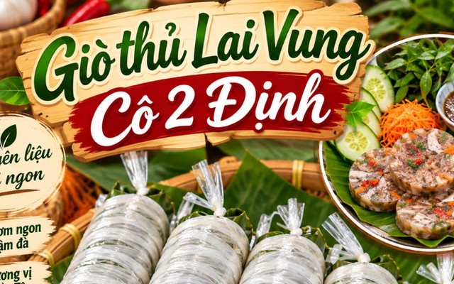 Cô 2 Định - Giò Thủ Lai Vung - Chung Cư Prosper Plaza