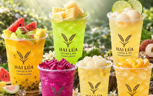 Tiệm Nhà Hai Lúa - Coffee, Tea & Milk - Đường Vườn Lài