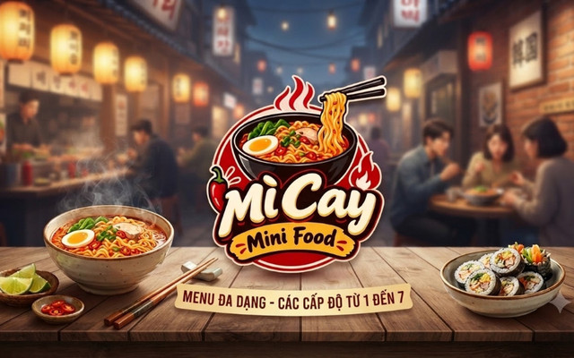 Mì Cay - Mini Food - Lê Quang Hoà