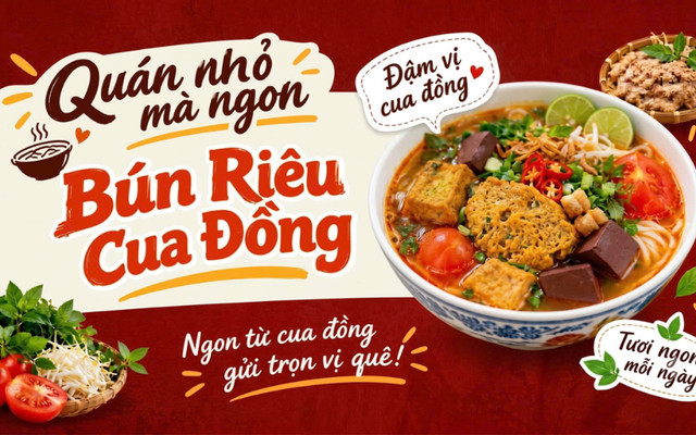 Quán Nhỏ Mà Ngon - Bún Riêu Cua Đồng - Hương Lộ 2