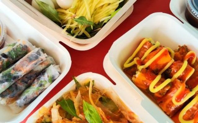 Bánh Tráng Cuốn - Ăn Vặt Lem La - Cách Mạng Tháng Tám