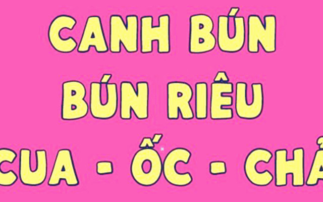 Canh Bún - Bún Riêu Cô Lam