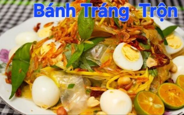 Nhấp Nháy Bánh Tráng Trộn