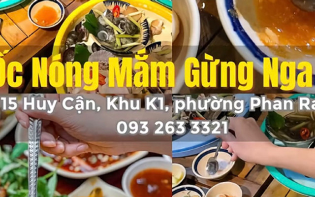 Ốc Nóng Mắm Gừng Nga Hà