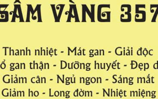 SÂM VÀNG 357 - An Dương Vương