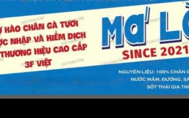 Chân Gà Sốt Thái Má Là - Kha Vạn Cân